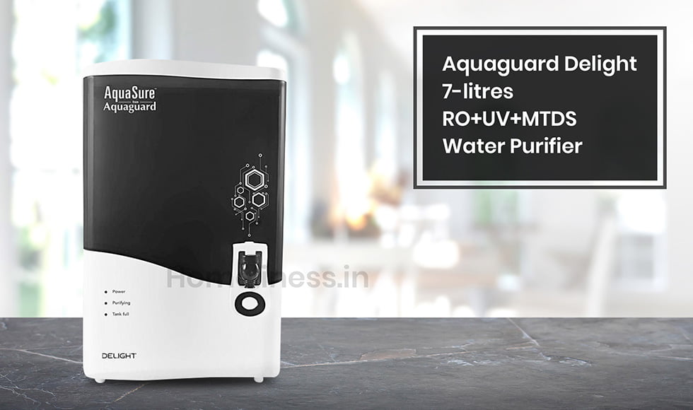 Eureka Forbes Aquasure from Aquaguard Delight 7-litres RO+UV+MTDS Water Purifier