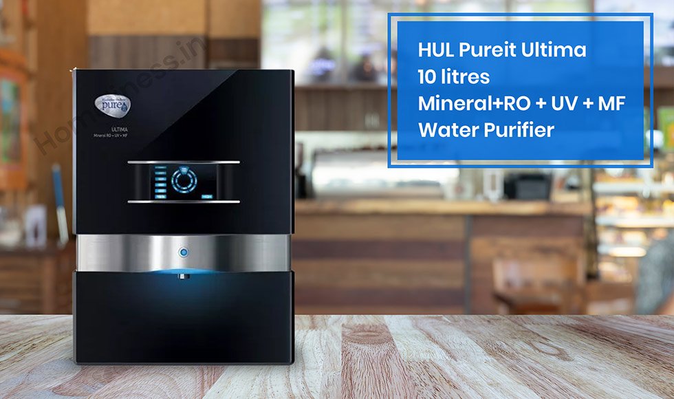 HUL Pureit Ultima Mineral RO + UV + MF 10 litres Water Purifier
