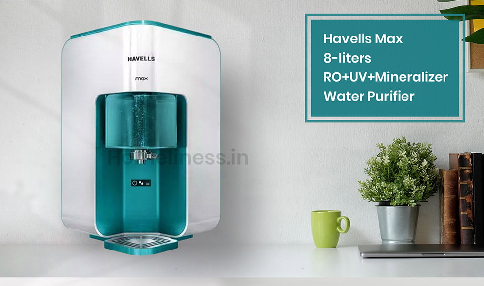 Havells Max 8-liters RO+UV+Mineralizer Water Purifier