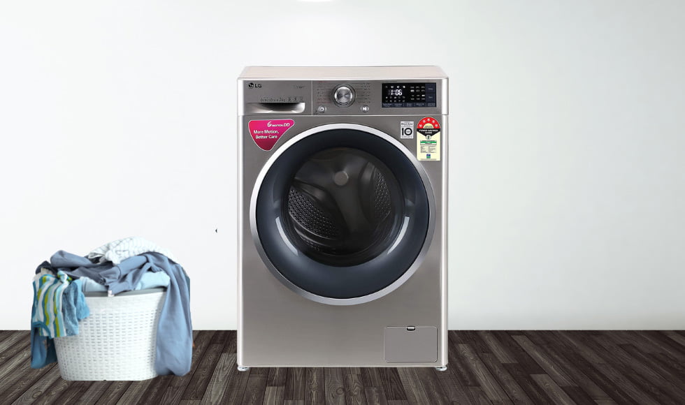 LG 7 Kg 5 Star Inverter Wi-Fi Fully-Automatic Front Loading Washing Machine