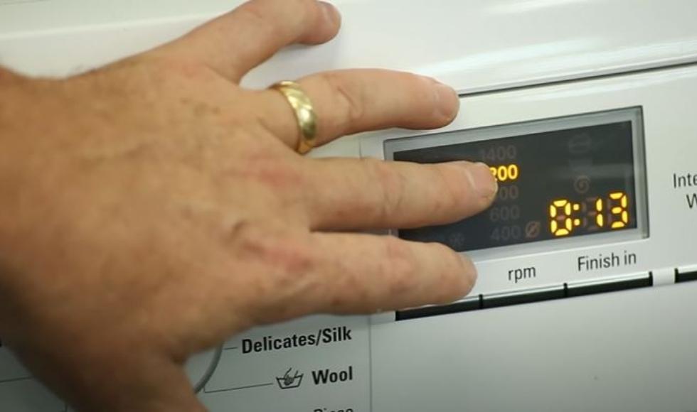 washing machine spin speed