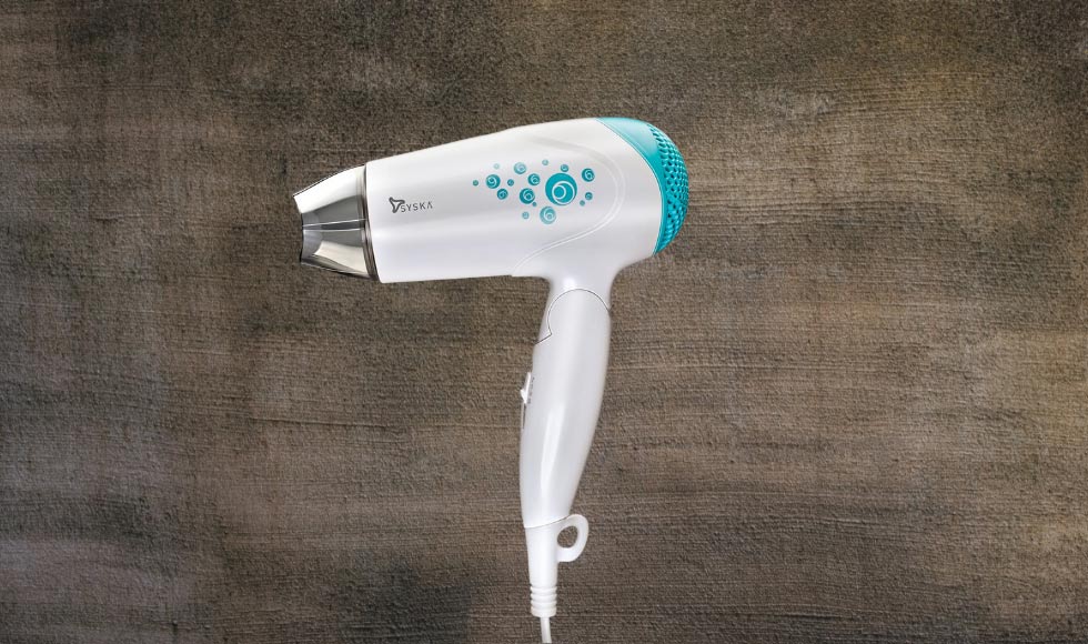 Syska Hair Dryer HD1610 with Cool and Hot Air