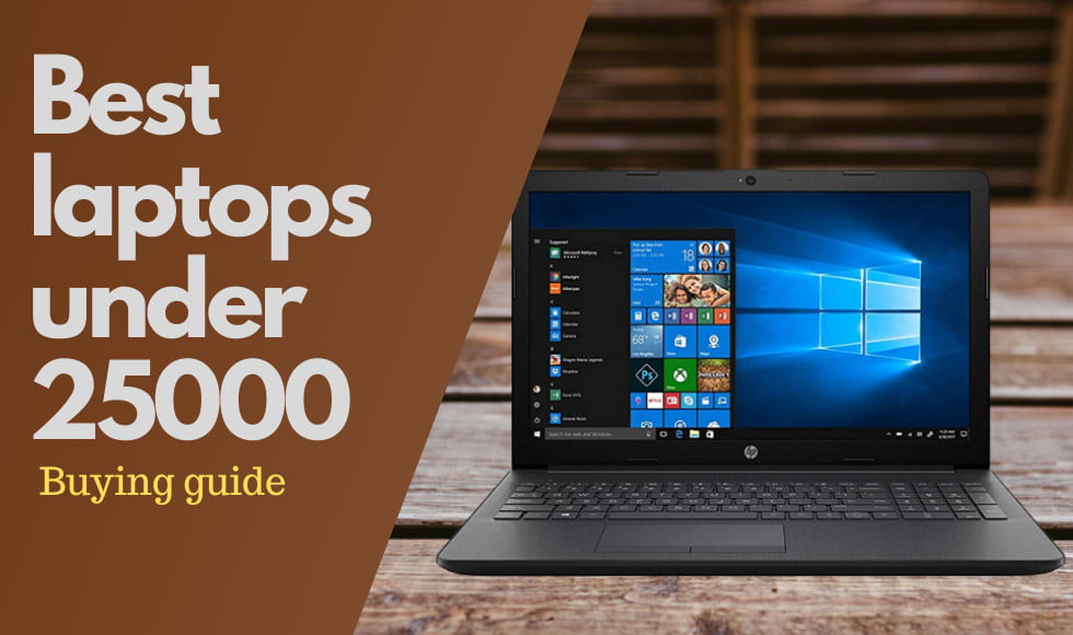 Best Laptops Under 25000