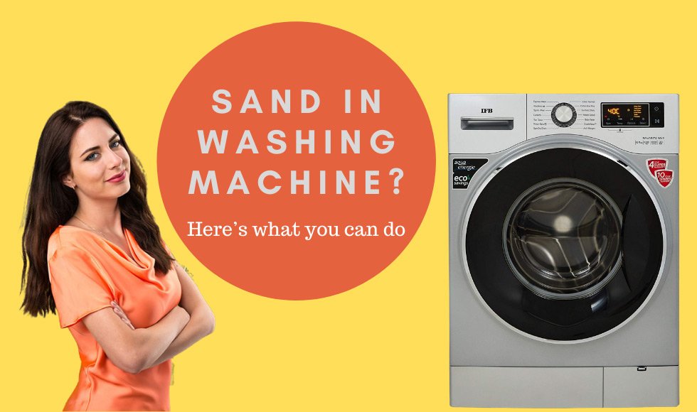 Sand in Washing Machine