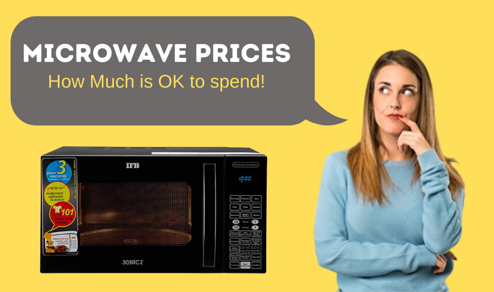 Microwave prices in India
