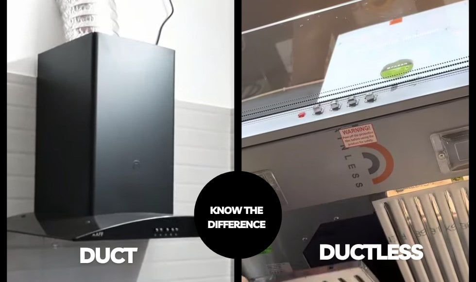 Duct vs Ductless Kitchen Chimney