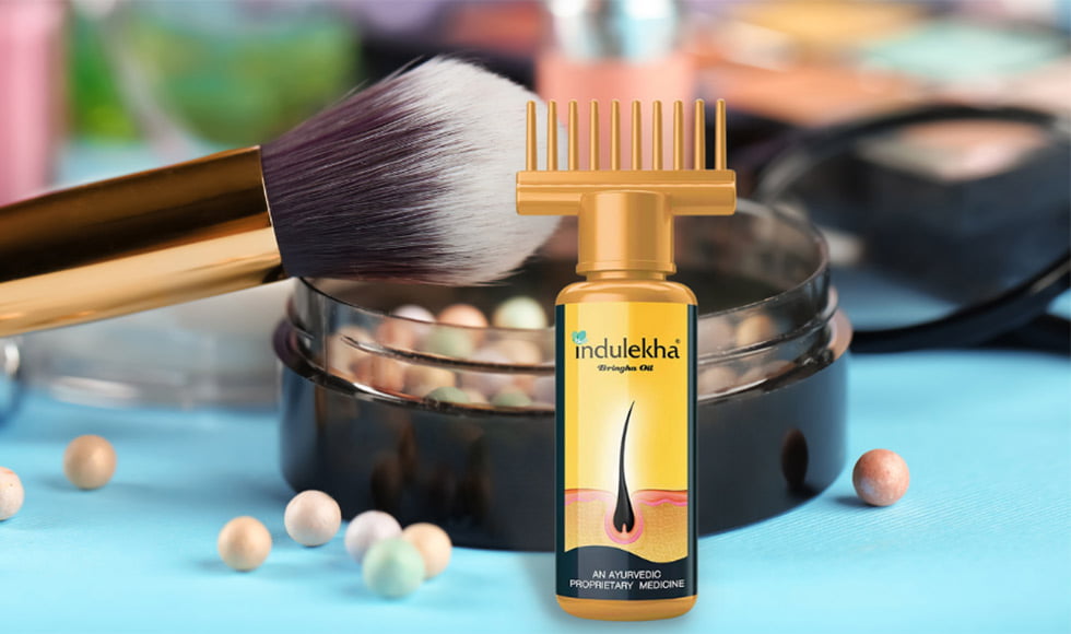 Indulekha Bringha Oil, Reduces Hair Fall, 100% Ayurvedic Oil, 250ml