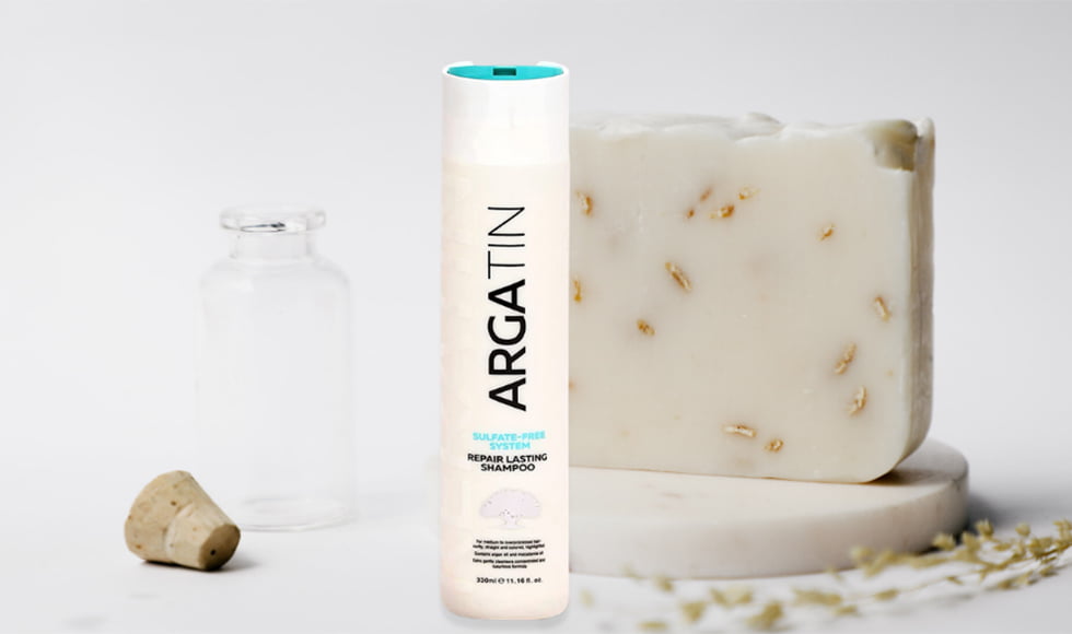 Argatin Keratin Repair Lasting Shampoo for Dry and Damaged Hair