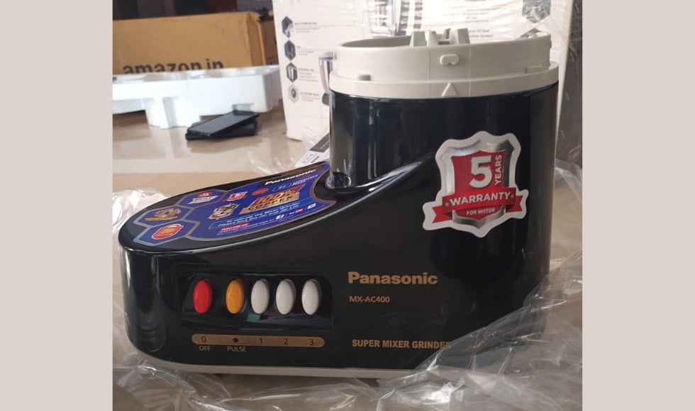 Panasonic MX-AC400 550 Watt Super Mixer Grinder