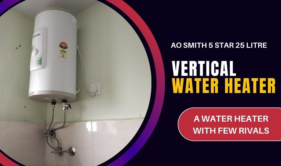 AO Smith 25 Litre 5 Star Vertical Water Heater