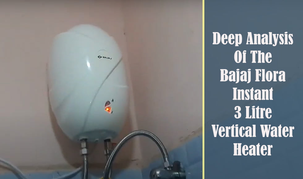 Bajaj Flora Instant 3 L Vertical Water Heater