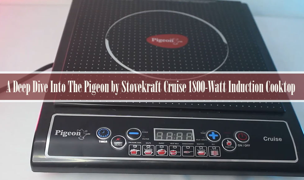 Pigeon by Stovekraft Cruise 1800-W Induction Cooktop