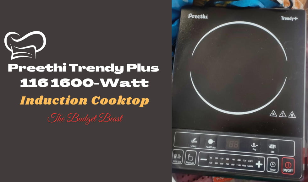 Preethi Trendy Plus 116 1600-Watt Induction Cooktop