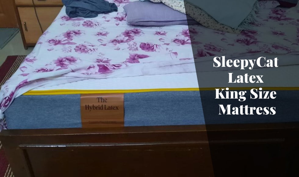SleepyCat Latex King Size Mattress