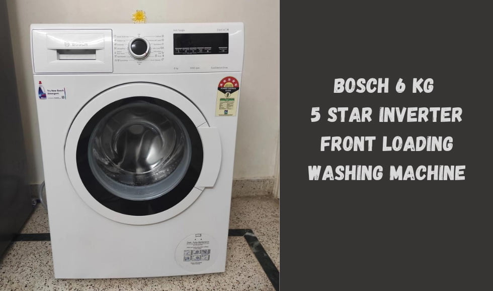 Bosch 6 kg 5 Star Inverter Front Loading Washing Machine