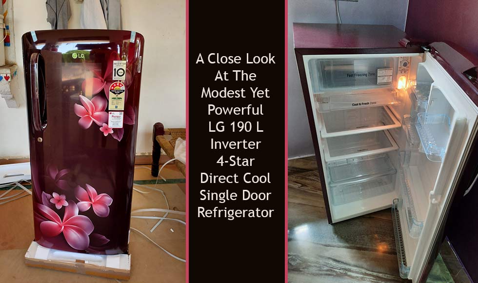 LG 190 L Inverter 4-Star Direct Cool Single Door Refrigerator