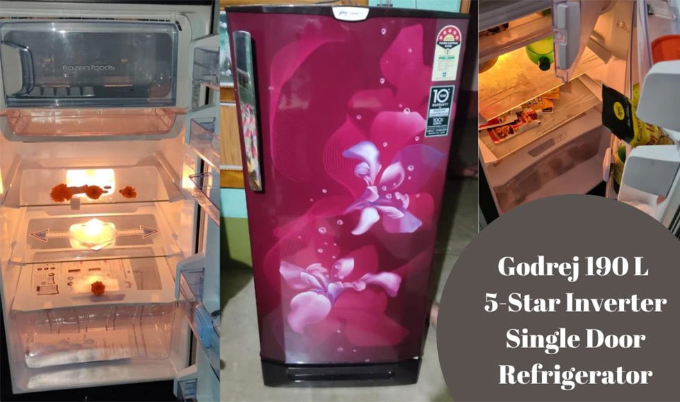 Godrej 190 L 5-Star Inverter Direct Cool Single Door Refrigerator
