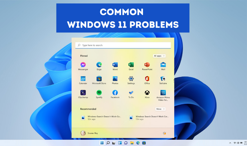 Common Windows 11 Problems
