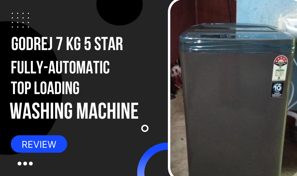 Godrej 7 Kg 5 Star Fully-Automatic Top Loading Washing Machine