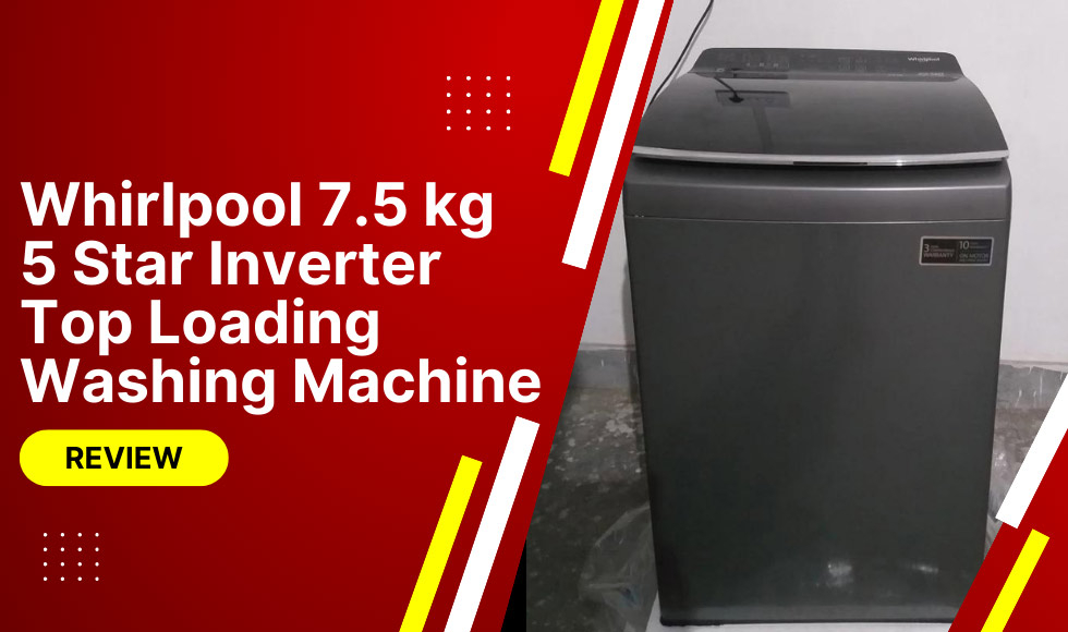 Whirlpool 7.5 kg 5 Star Inverter Fully-Automatic Top Loading Washing Machine